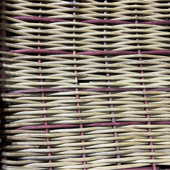 3/$15 Wicker Rectangular Basket with Handles - Picture 10 of 11